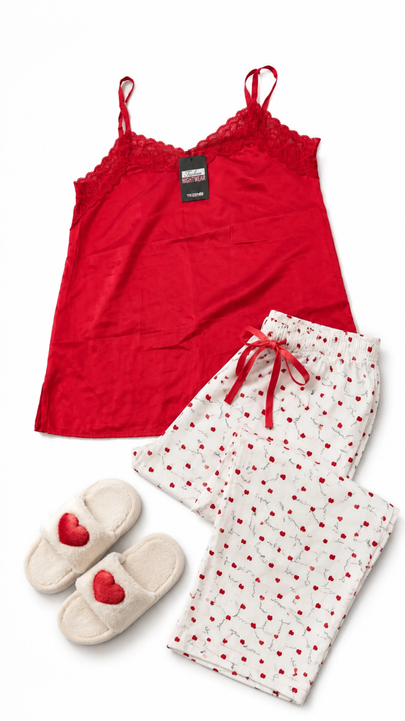 Haut de pyjama Rouge Tezenis 
